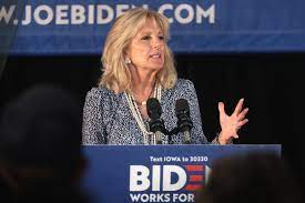 Photo credit:  https://commons.wikimedia.org/wiki/File:Jill_Biden_-_48244024572.jpg