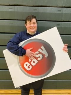 Ethan Konrad ('22) poses for #FillTheSeats.
Photo credit: Shawn Lefebvre