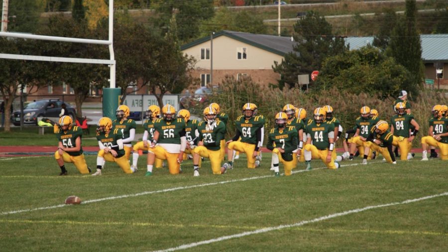 The Bobwhite football team. 
Photo credit:  Dino Patsouris 