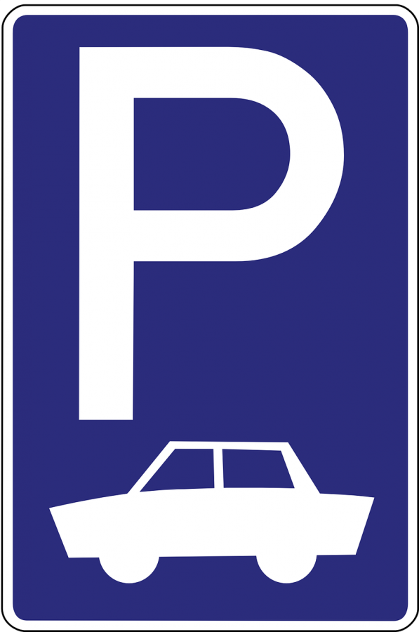 Photo credit: https://pixabay.com/vectors/parking-lot-parking-space-road-sign-910075/
