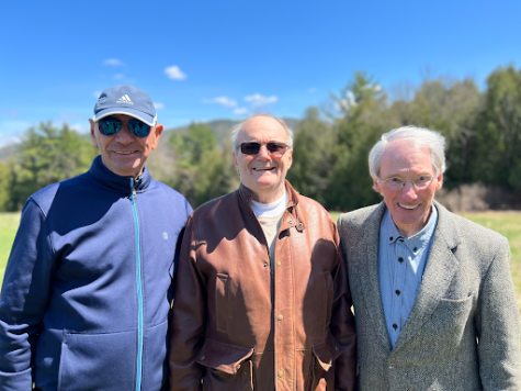 From left, three former BFA headmasters:  Paul Clark, Robert Levis and Reginald Godin
Photo credit: Eric Bushey