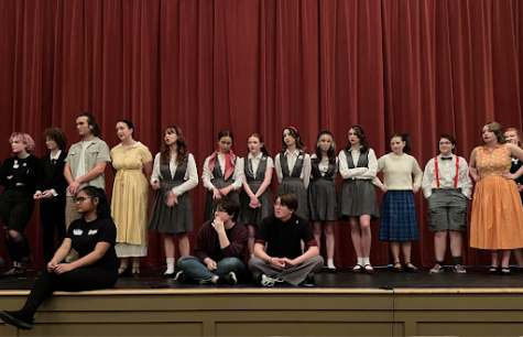 BFA students perform in the One Act play.  Photo credit: Ivy Hoang