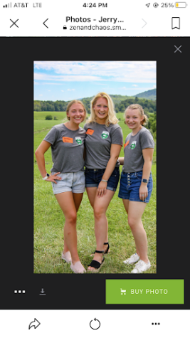 From left: Hannah Branon (23), Laura Branon (14) and Leah Branon (20) Photo credit: Zen and Chaos